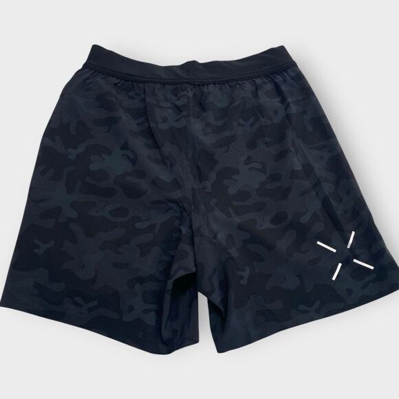 Ten Thousand Mens Interval 7” Black Camo Lined Training Shorts size Small New - Picture 4 of 10